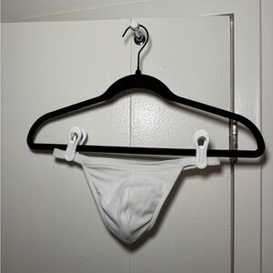 Charlie by MZ white greco swim thong